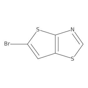 5-Bromothieno[2,3-d]thiazole结构式