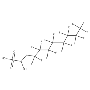 1-Hydroxy-8:2 fluorotelomer sulfonate结构式