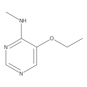 5-ethoxy-N-methylpyrimidin-4-amine结构式
