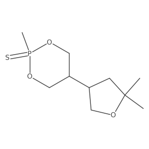 5-(5,5-Dimethyloxolan-3-yl)-2-methyl-1,3,2lambda5-dioxaphosphinane-2-thione Structure