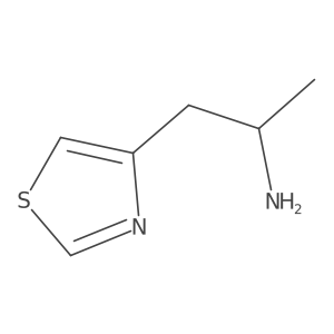 (2S)-1-(1,3-thiazol-4-yl)propan-2-amine Structure