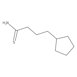 4-Cyclopentylbutanethioamide结构式