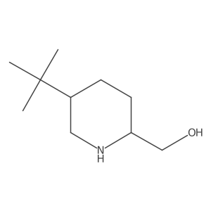 (5-Tert-butylpiperidin-2-yl)methanol Structure