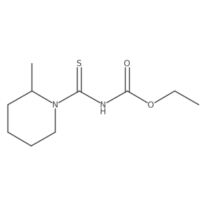 ethyl N-(2-methylpiperidine-1-carbothioyl)carbamate结构式