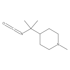 4-(2-Isocyanatopropan-2-yl)-1-methylpiperidine结构式