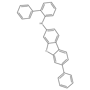 N-([1,1'-Biphenyl]-2-yl)-7-phenyldibenzo[b,d]furan-3-amine Structure