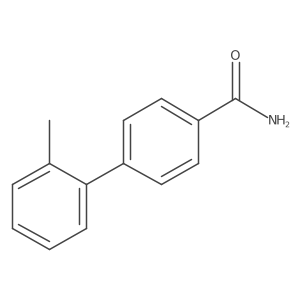 4-(2-Methylphenyl)benzamide Structure