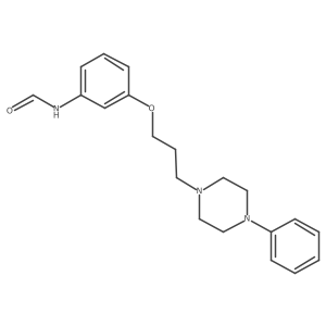 N-[3-[3-(4-Phenyl-1-piperazinyl)propoxy]phenyl]formamide Structure