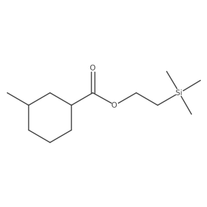 2-(Trimethylsilyl)ethyl 3-methylcyclohexanecarboxylate Structure