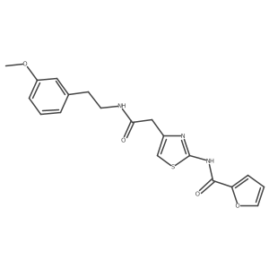 N-(4-(2-((3-methoxyphenethyl)amino)-2-oxoethyl)thiazol-2-yl)furan-2-carboxamide Structure