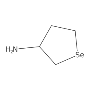 (R)-Tetrahydroselenophen-3-amine Structure
