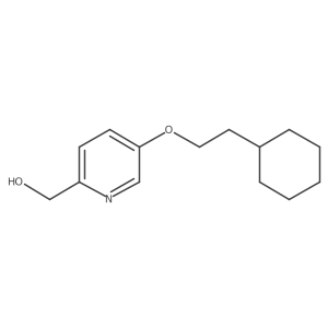 [5-(2-Cyclohexylethoxy)pyridin-2-yl]methanol结构式