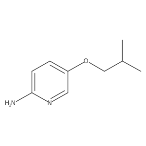 5-(2-Methylpropoxy)pyridin-2-amine Structure