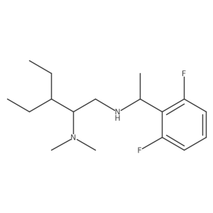 N1-[1-(2,6-Difluorophenyl)ethyl]-3-ethyl-N2,N2-dimethyl-1,2-pentanediamine Structure