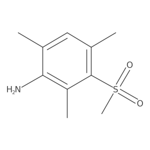 3-Methanesulfonyl-2,4,6-trimethylaniline Structure