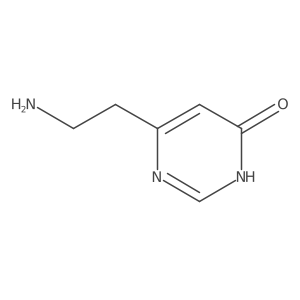 6-(2-Aminoethyl)pyrimidin-4-ol Structure