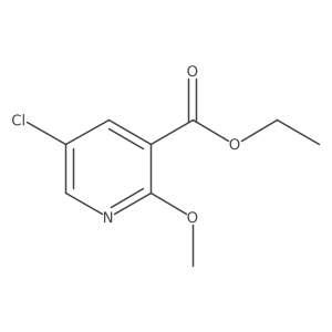 Ethyl 5-chloro-2-methoxynicotinate Structure
