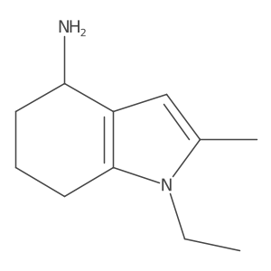 1-ethyl-2-methyl-4,5,6,7-tetrahydro-1H-indol-4-amine Structure