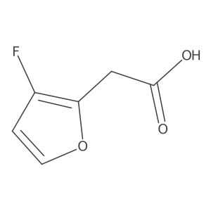 2-(3-Fluorofuran-2-yl)acetic acid结构式