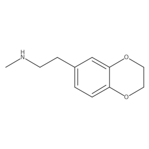 [2-(2,3-Dihydro-1,4-benzodioxin-6-yl)ethyl](methyl)amine Structure