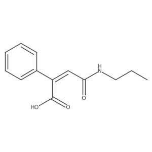 Benzeneacetic acid, I+/--[2-oxo-2-(propylamino)ethylidene]-, (Z)-结构式