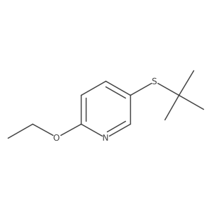 5-(tert-Butylthio)-2-ethoxypyridine Structure