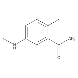 Benzamide, 2-methyl-5-(methylamino)-结构式