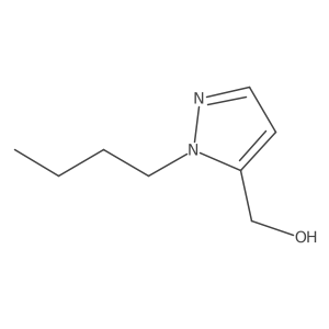 (2-Butyl-2H-pyrazol-3-yl)-methanol Structure