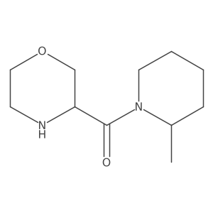 (2-Methylpiperidin-1-yl)(morpholin-3-yl)methanone结构式