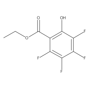 Ethyl 3,4,5,6-tetrafluoro-2-hydroxybenzoate结构式