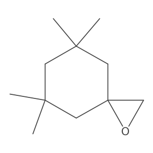 5,5,7,7-Tetramethyl-1-oxaspiro[2.5]octane结构式