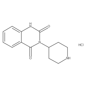 3-piperidin-4-ylquinazoline-2,4(1H,3H)-dione hydrochloride Structure