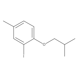 2-Iodo-1-isobutoxy-4-methylbenzene Structure