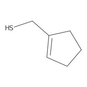 (Cyclopent-1-en-1-yl)methanethiol结构式