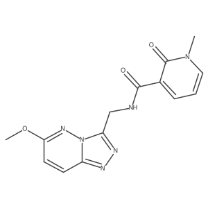 N-((6-methoxy-[1,2,4]triazolo[4,3-b]pyridazin-3-yl)methyl)-1-methyl-2-oxo-1,2-dihydropyridine-3-carboxamide Structure