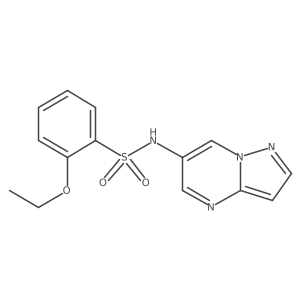 2-ethoxy-N-(pyrazolo[1,5-a]pyrimidin-6-yl)benzenesulfonamide Structure