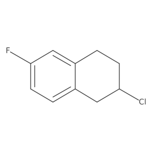 2-Chloro-6-fluoro-1,2,3,4-tetrahydronaphthalene Structure