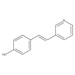 4-[2-(3-Pyridinyl)ethenyl]phenol结构式