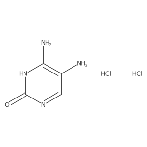 4,5-Diaminopyrimidin-2(1H)-one dihydrochloride结构式