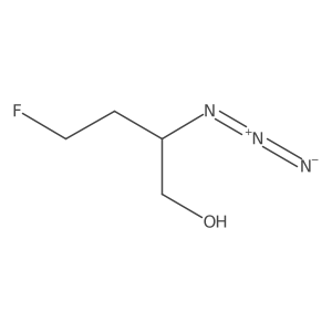 2-Azido-4-fluorobutan-1-ol结构式