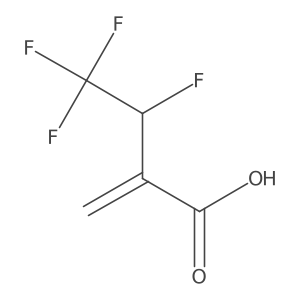 3,4,4,4-Tetrafluoro-2-methylidenebutanoic acid Structure