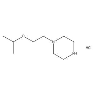 1-(2-Isopropoxyethyl)piperazine hydrochloride Structure