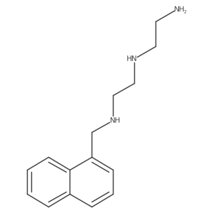 N1-(2-Aminoethyl)-N2-(1-naphthalenylmethyl)-1,2-ethanediamine结构式