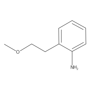 2-(2-Methoxyethyl)aniline Structure