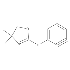 2-(1,3-Cyclohexadien-5-yn-1-yloxy)-4,5-dihydro-4,4-dimethyloxazole结构式