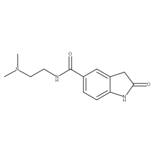 n-[2-(Dimethylamino)ethyl]-2-oxoindoline-5-carboxamide结构式