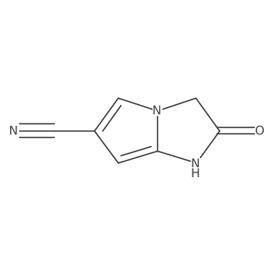 2-oxo-2,3-dihydro-1H-pyrrolo[1,2-a]imidazole-6-carbonitrile Structure