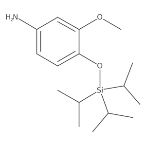 3-Methoxy-4-triisopropylsilanyloxy-phenylamine Structure