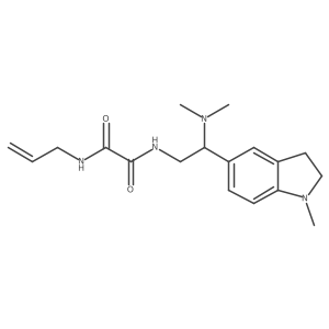 N1-allyl-N2-(2-(dimethylamino)-2-(1-methylindolin-5-yl)ethyl)oxalamide Structure