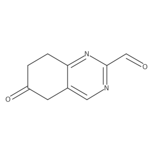 6-Oxo-5,6,7,8-tetrahydroquinazoline-2-carbaldehyde结构式